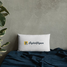 Load image into Gallery viewer, Pillow / Digital Pigeon Logo
